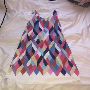 Wanna B Geometric Tank Dress
